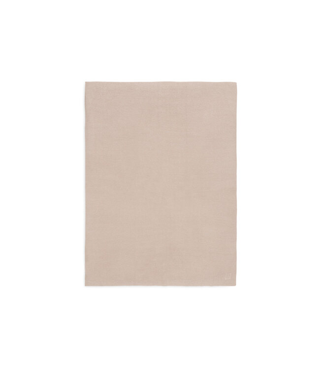 Jollein Jollein - Deken Wieg 75x100cm Basic Knit Wild Rose