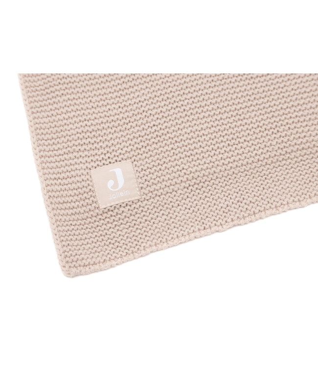 Jollein Jollein - Deken Wieg 75x100cm Basic Knit Wild Rose