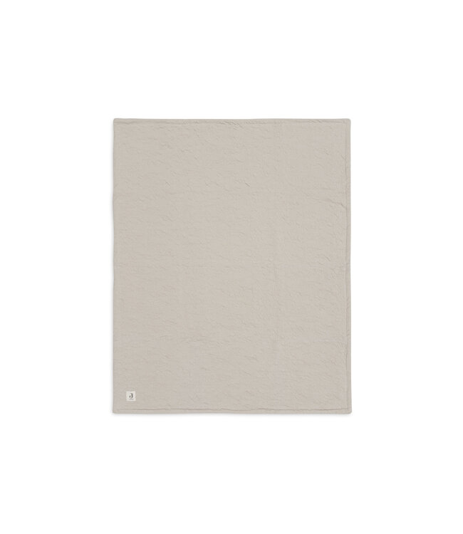 Jollein Jollein - Deken Ledikant 100x150cm Soft Waves Nougat/Velvet
