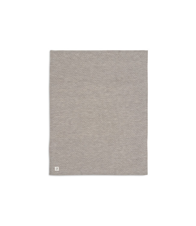 Jollein Jollein - Deken Ledikant 100x150cm Weave Knit Merino wool Funghi