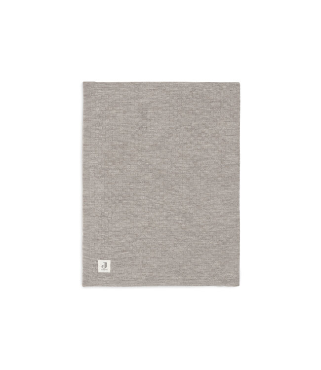 Jollein Jollein - Deken Ledikant 100x150cm Weave Knit Merino wool Funghi