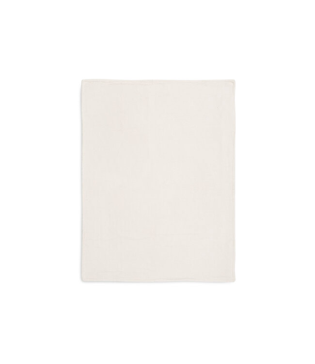 Jollein Jollein - Deken Wieg 75x100cm Grain Knit Oatmeal/Velvet