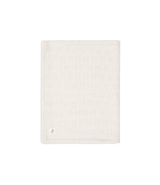 Jollein Jollein - Deken Ledikant 100x150cm Grain Knit Oatmeal/Velvet