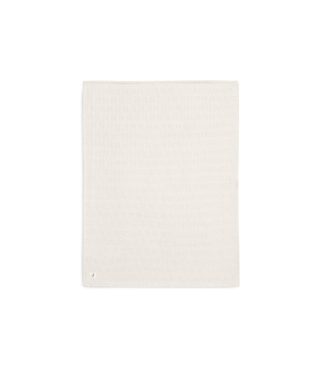 Jollein Jollein - Deken Ledikant 100x150cm Grain Knit Oatmeal/Velvet