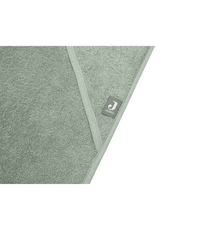 Jollein Jollein - Badcape Badstof 100x100cm Ash Green