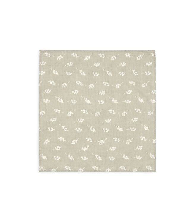 Jollein Jollein - Hydrofiele Doek Small 70x70cm Twig Olive Green (3pack)