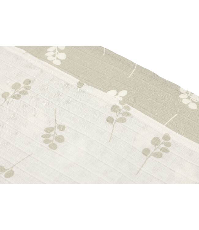 Jollein Jollein - Hydrofiele Doek Small 70x70cm Twig Olive Green (3pack)