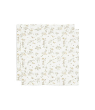 Jollein Jollein - Hydrofiele Doek Small 70x70cm Dreamy Mouse - 2 Stuks