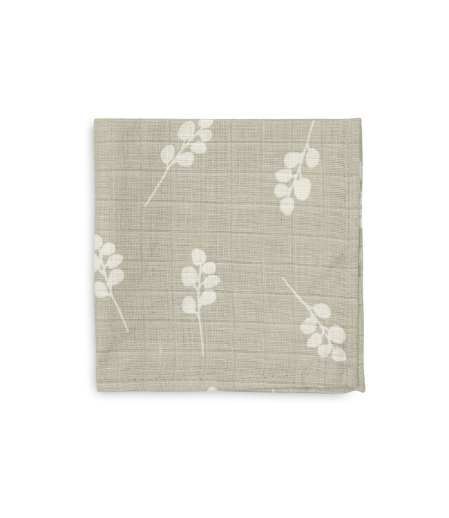 Jollein Jollein - Hydrofiel Monddoekje 31x31cm Twig Olive Green (3pack)