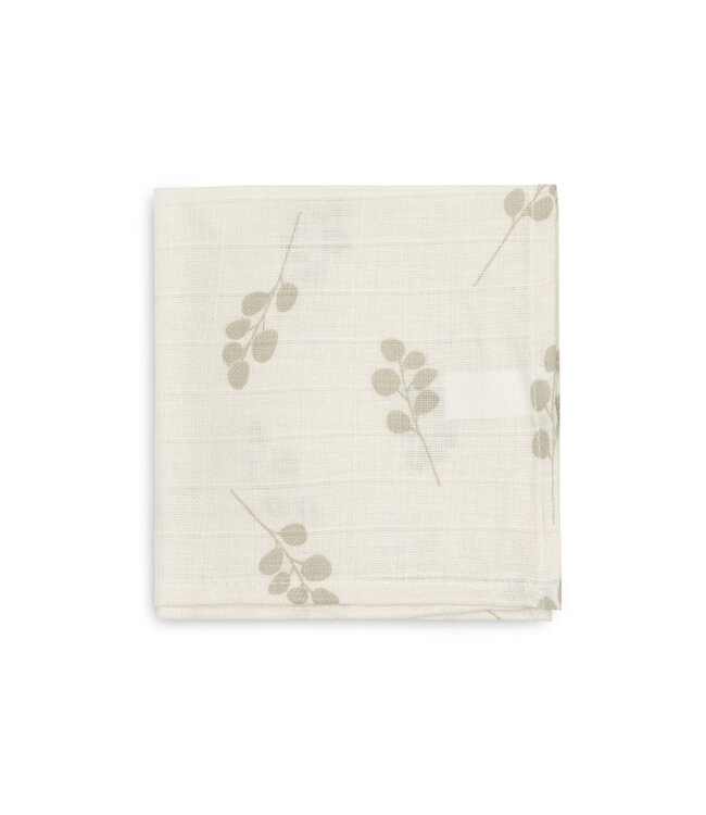 Jollein Jollein - Hydrofiel Monddoekje 31x31cm Twig Olive Green (3pack)