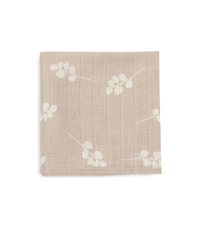 Jollein Jollein - Hydrofiel Monddoekje 31x31cm Twig Wild Rose (3pack)