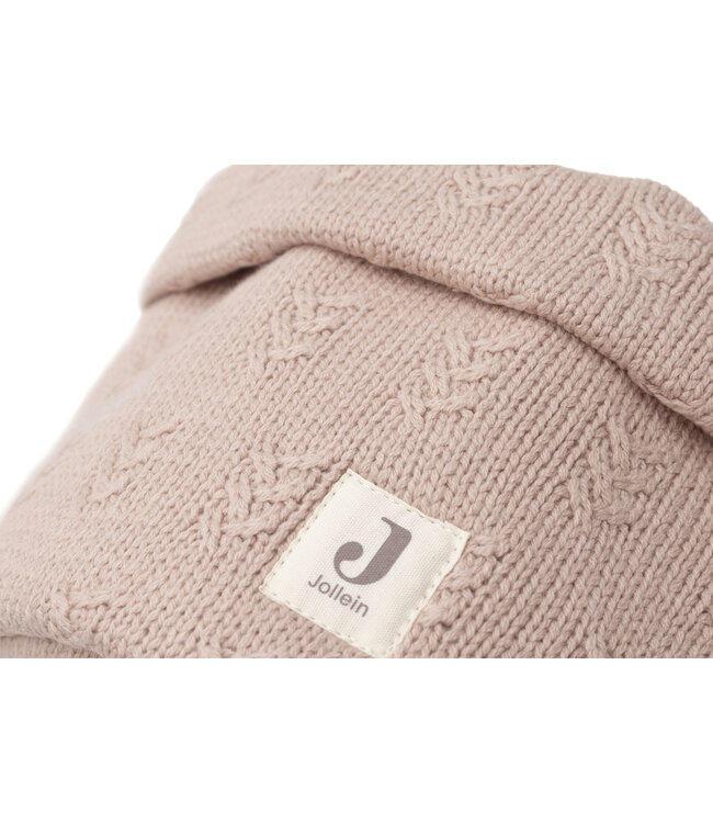 Jollein Jollein - Commodemandje Grain Knit Wild Rose