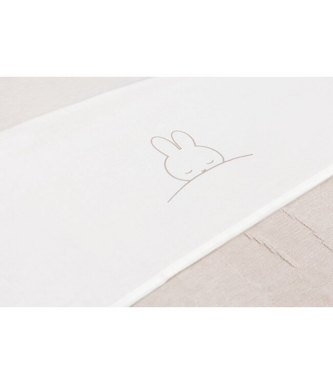 Jollein Jollein - Laken Wieg 75x100cm Sleepy Miffy Funghi
