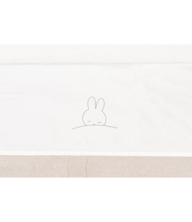 Jollein Jollein - Laken Wieg 75x100cm Sleepy Miffy Funghi