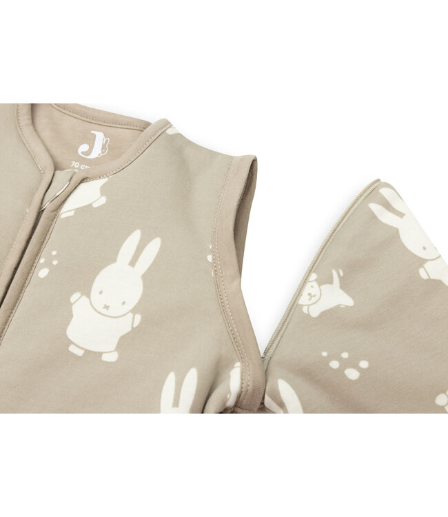 Jollein Jollein - Slaapzak met Afritsbare Mouw 70cm Miffy&Snuffy Olive Green