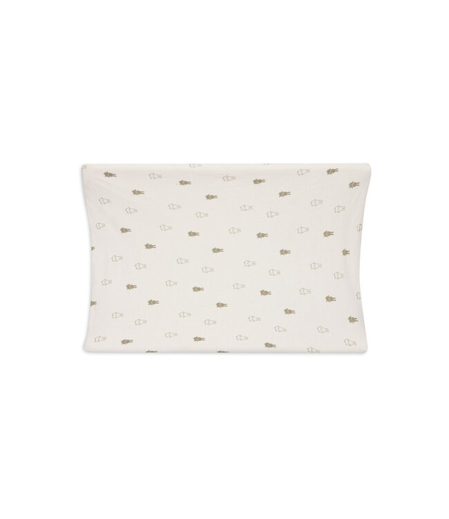 Jollein Jollein - Aankleedkussenhoes Jersey 50x70cm Happy Miffy Olive Green