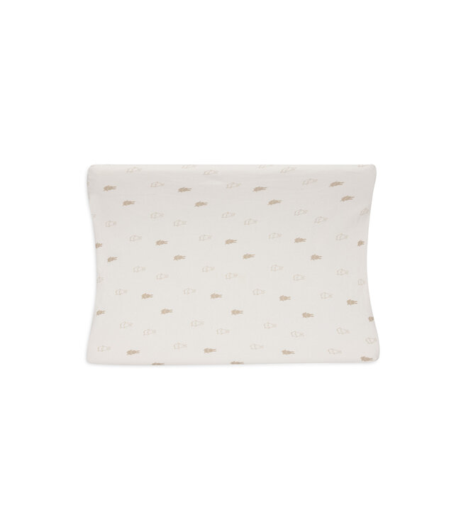 Jollein Jollein - Aankleedkussenhoes Jersey 50x70cm Happy Miffy Nougat