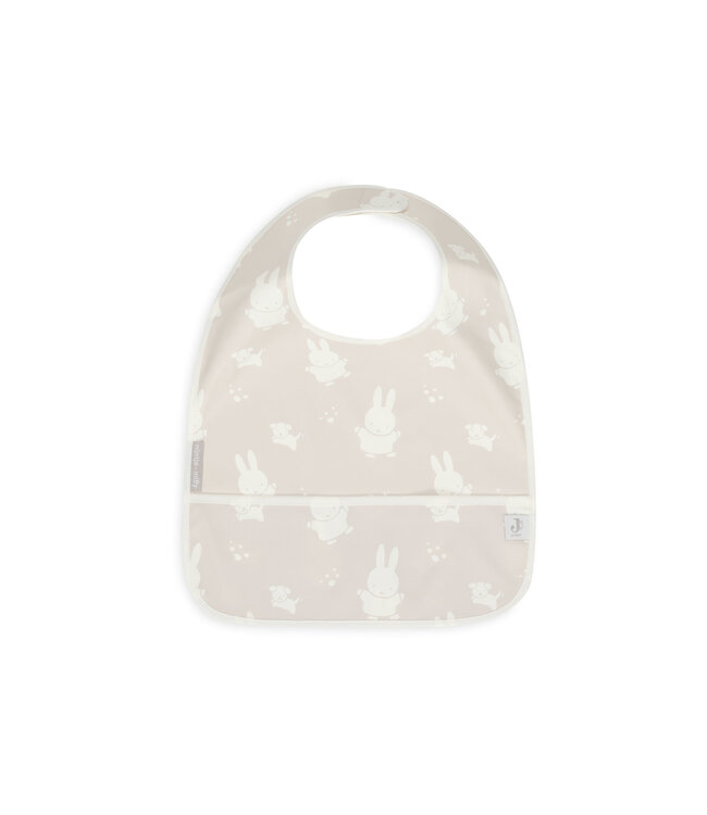 Jollein Jollein - Slab Waterproof Miffy&Snuffy Nougat (2pack)