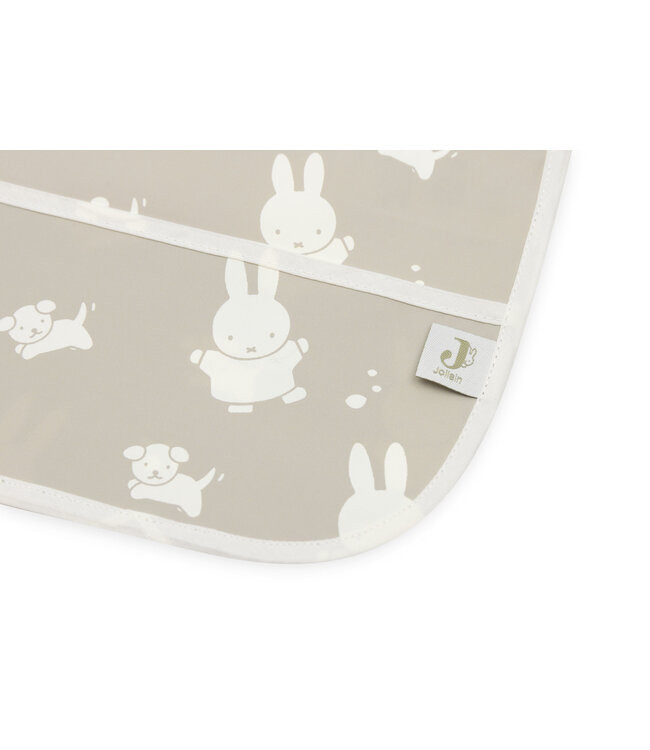 Jollein Jollein - Slab Waterproof met Mouw Miffy&Snuffy Olive Green