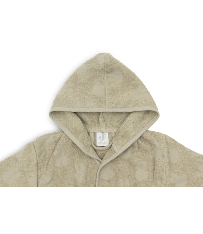 Jollein Jollein - Badjas Badstof 1-2 jaar Miffy Jacquard Olive Green