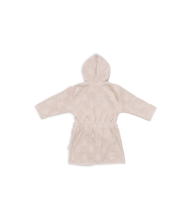 Jollein Jollein - Badjas Badstof 3-4 jaar Miffy Jacquard Nougat