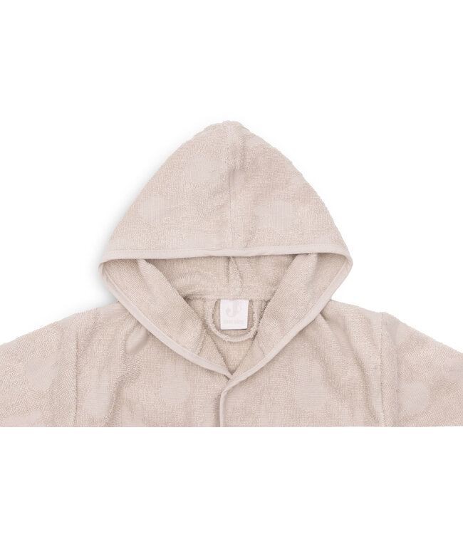 Jollein Jollein - Badjas Badstof 3-4 jaar Miffy Jacquard Nougat