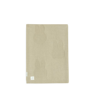 Jollein Jollein - Deken Wieg 75x100cm Miffy - Olive Green