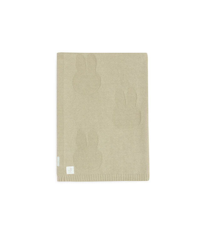 Jollein Jollein - Deken Wieg 75x100cm Miffy Olive Green
