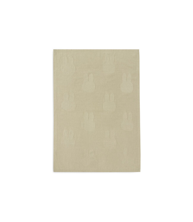 Jollein Jollein - Deken Wieg 75x100cm Miffy Olive Green