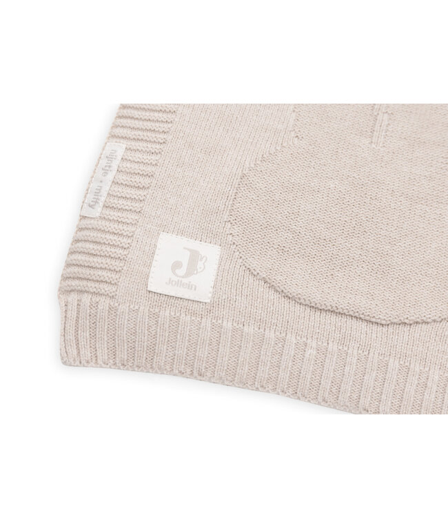 Jollein Jollein - Deken Ledikant 100x150cm Miffy Nougat