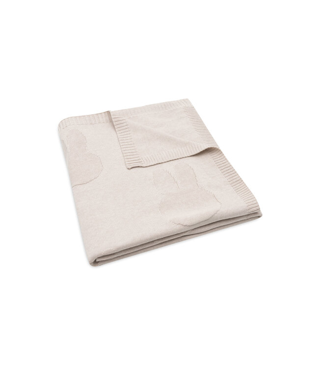 Jollein Jollein - Deken Ledikant 100x150cm Miffy Nougat