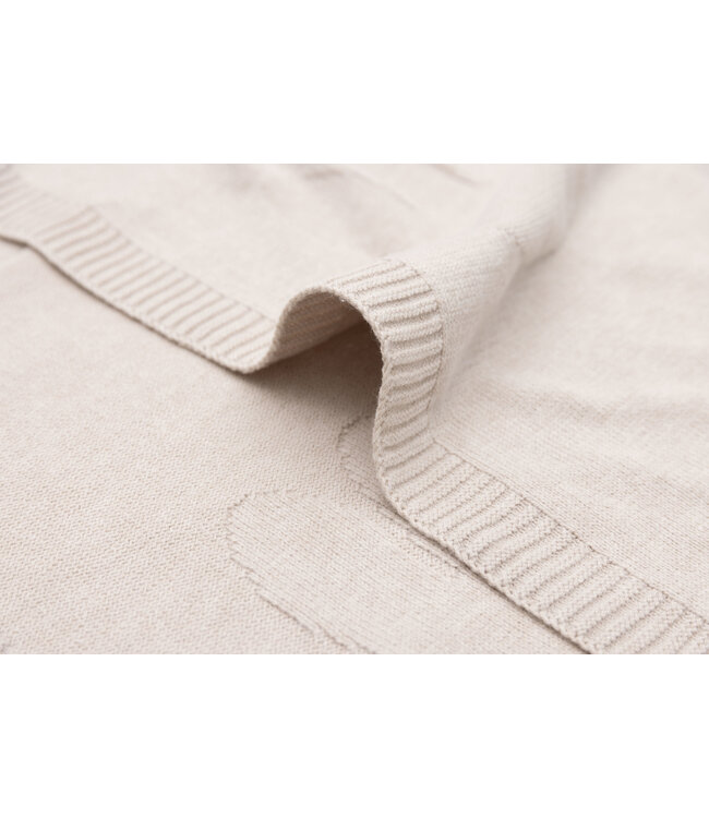 Jollein Jollein - Deken Ledikant 100x150cm Miffy Nougat