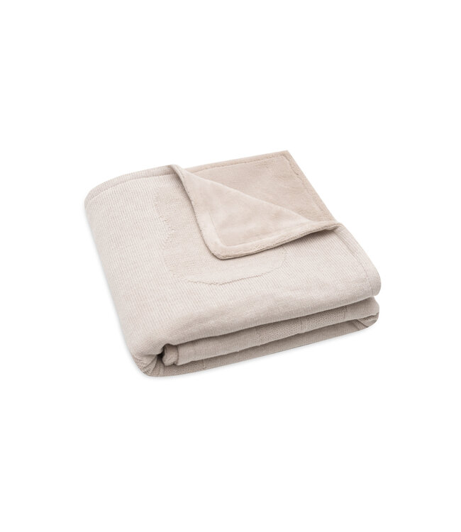 Jollein Jollein - Deken Wieg 75x100cm Miffy Nougat/Coral Fleece