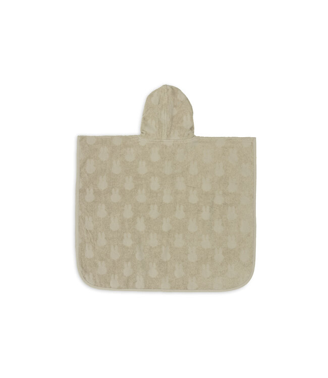 Jollein Jollein - Badponcho Badstof  Miffy Jacquard - Olive Green