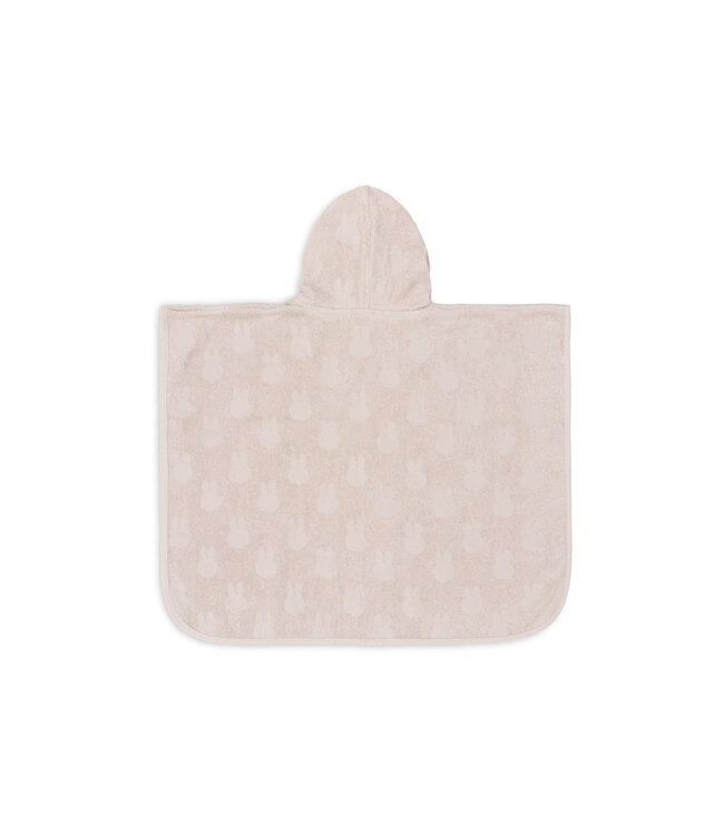 Jollein Jollein - Badponcho Badstof Miffy Jacquard Nougat