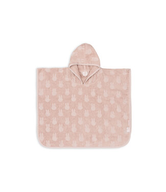 Jollein Jollein - Badponcho Badstof Miffy Jacquard Wild Rose