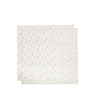 Jollein Jollein - Hydrofiele Doek Large 115x115cm Happy Miffy Olive Green (2p)