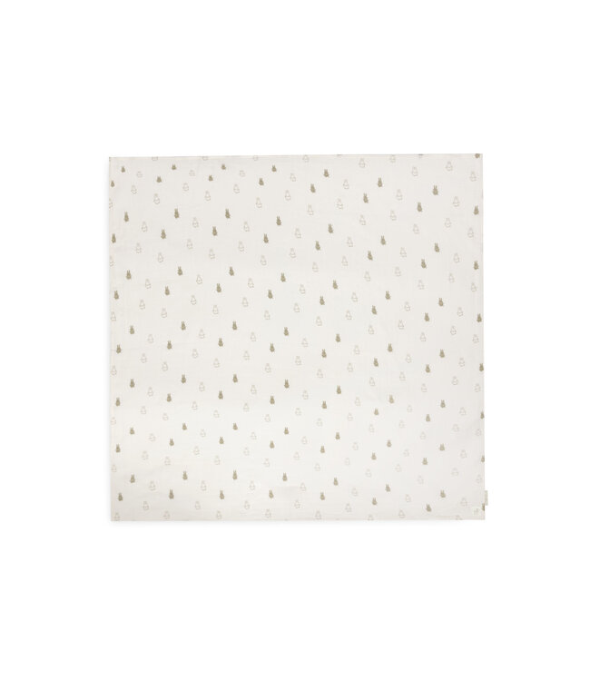 Jollein Jollein - Hydrofiele Doek Large 115x115cm Happy Miffy Olive Green (2p)