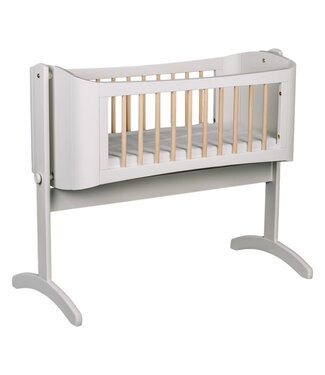 Troll Nursery Troll Nursery - Schommelwieg Wave White/Wax