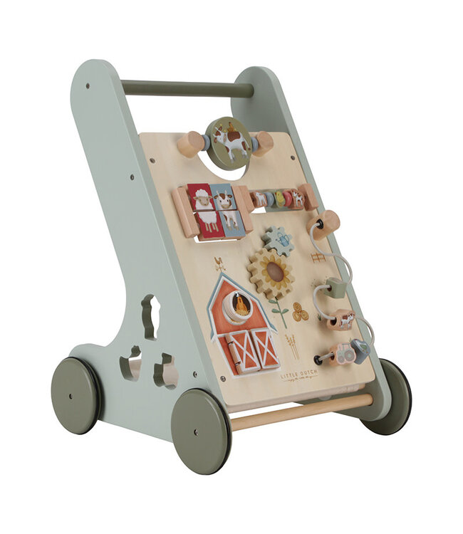 Little Dutch Toys Little Dutch Toys - Activiteiten loopwagen Little Farm FSC
