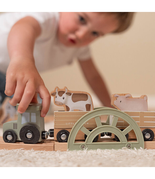 Little Dutch Toys Little Dutch Toys - Treinset Little Farm FSC