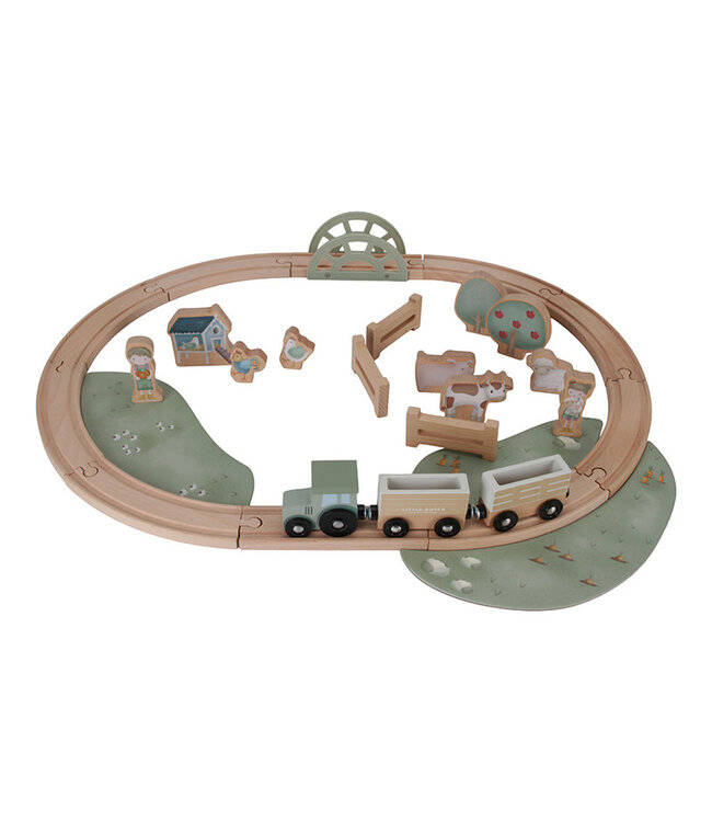 Little Dutch Toys Little Dutch Toys - Treinset Little Farm FSC