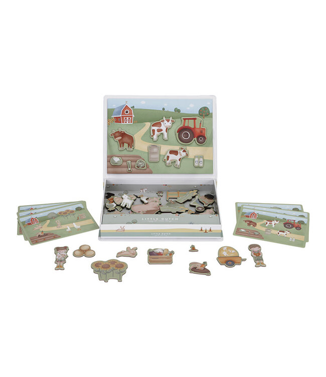 Little Dutch Toys Little Dutch Toys - Magnetisch speelbord Little Farm FSC