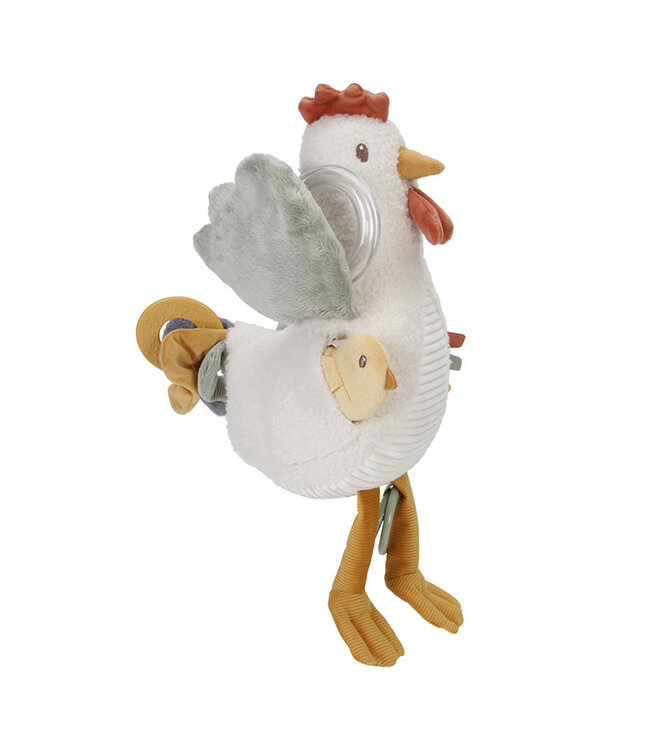 Little Dutch Toys Little Dutch Toys - Activiteitenknuffel kip 25cm Little Farm