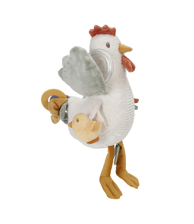 Little Dutch Toys Little Dutch Toys - Activiteitenknuffel kip 25cm Little Farm
