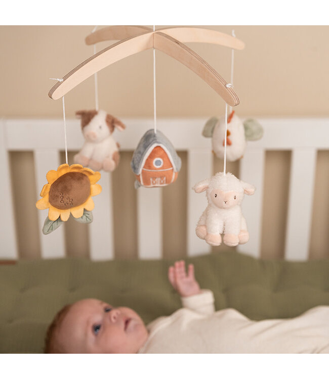 Little Dutch Toys Little Dutch Toys - Little Dutch Houten muziekmobiel Little Farm  FSC