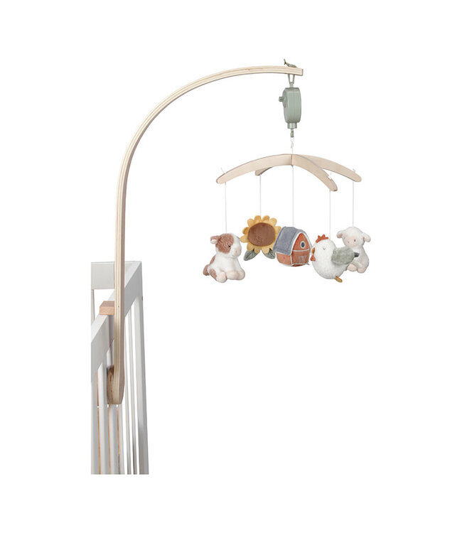 Little Dutch Toys Little Dutch Toys - Little Dutch Houten muziekmobiel Little Farm  FSC