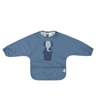 Trixie Trixie - Waterproof long sleeve bib - Mrs. Elephant