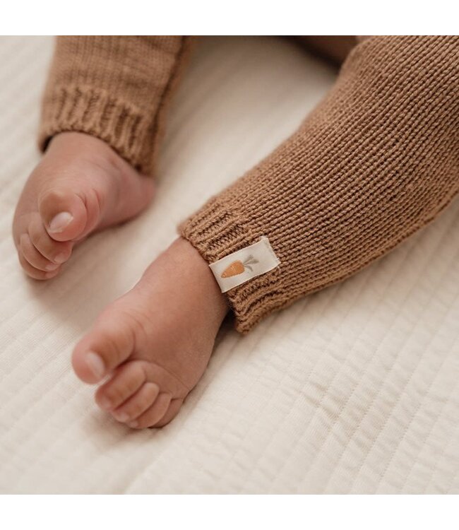 Little Dutch Little Dutch - Gebreide broek Brown