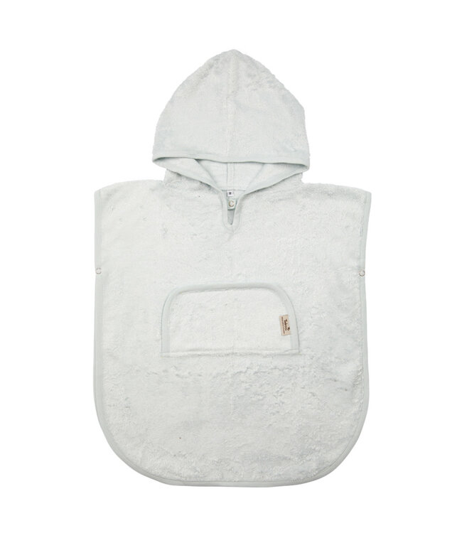 Timboo Timboo - Poncho V-Neck (4-6Y) - Riviera Blue